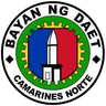 Municipality of Daet official seal